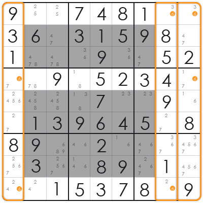 sudoku hidden pair